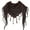 Coffee, variant on Desert Shemagh Scarf Soft Fringed Arab Headscarf Unisex Keffiyeh Bandana Unisex Headwrap Arabian Scarf Head Covering