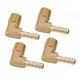 thumbnail image 4 of Codo de manguera con rosca macho, 4 piezas, conector de manguera con rosca macho de latón, muy versátil, 4 of 9