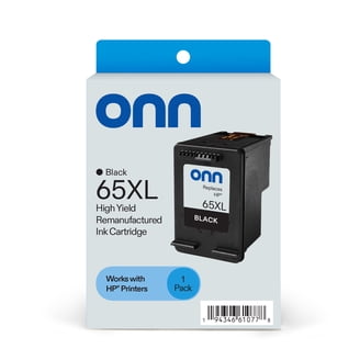 Free Shipping! Onn+ HP 63XL Remanufactured Black Ink Cartridge for
