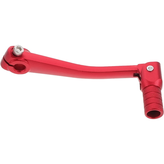 RENACLIPY Red Aluminum Motorcycle Gear Shifter Lever Foot Pedal Easy Installation