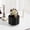 Black, variant on Ovzne Rotating Cosmetic Storage Organizer – 360° Swivel Desktop Caddy with Multiple Compartments Pink