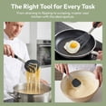 thumbnail image 4 of Unique Bargains Kitchen Utensils Set with Heat-Resistant Spatula Tools Black 4Pcs, 4 of 5
