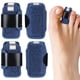 thumbnail image 1 of Férula para dedos, enderezadora de dedos para dedos en martillo en forma de U, soporte ajustable para dedos, para dedos curvos, dedos en garra, rotos, esguinces, alivia el dolor del dedo del pie-Azul, 1 of 5