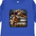 thumbnail image 4 of Inktastic Bull Riding Boys or Girls Long Sleeve Toddler T-Shirt, 4 of 5