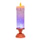 thumbnail image 2 of Vela decorativa de cristal de colores, vela de cristal, decoración navideña para el hogar, centro de mesa festivo, elegante vela perfumada de vidrio, recipiente de vidrio transparente, para, 2 of 7