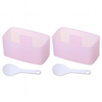 ACDANC 2 Sets Musubi Maker Press Mold Rectangular Sushi Mold DIY Rice Molds