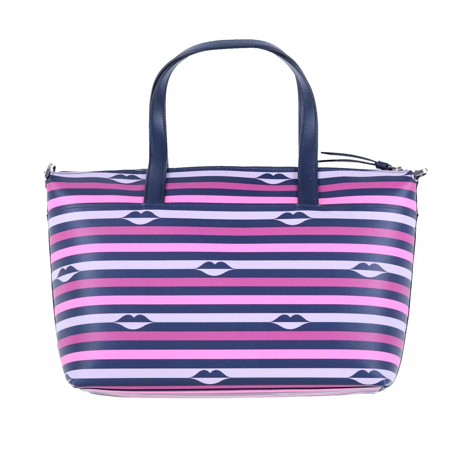 Kate Spade New York Purse Patrice Satchel (Pink Stripe Multi)