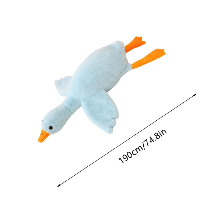 IumwxzLong Plush Body Pillow Lying Down Toy Nap Sleep Soothing Cozy Soft Stuffed Dorm Couch Bed Chair Washable Durable 1pc