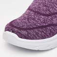 thumbnail image 4 of Zapatillas de deporte de punto Zapatillas de deporte de malla transpirable Zapatos casuales para caminar Zapatos de primavera y verano, 4 of 9