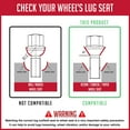 thumbnail image 2 of Wheel Accessories Parts 1 Pc Hub Centric Euro Wheel Spacer Adapter 20mm Thick 57.1mm Hub Adapts 5x100 Bolt Pattern to 5x112 Bolt Pattern Includes M14x1.5 Chrome Bolts Fits VW & Audi, 2 of 5
