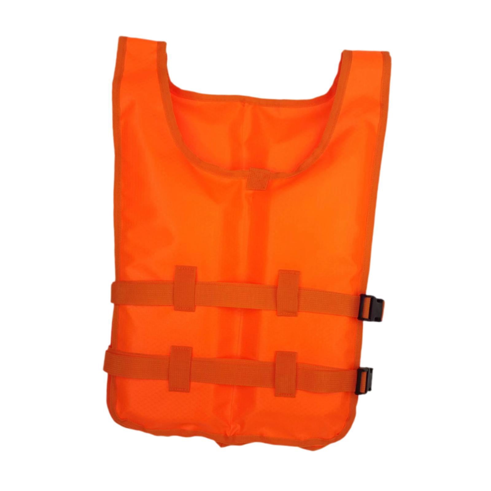 GARENDE Survival Suit Breathable Swim Vest for Surfing Kayaking Canoeing Orange