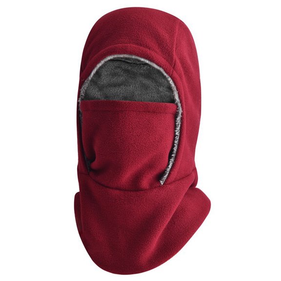 COOLHOOD Breathable Facecover Hat for Women Men Comfortable Cold Weather Headcover Hat Pullover Hooded Cap For Hiking Skiing