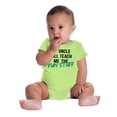 thumbnail image 6 of My Uncle Will Teach Me The Fun Stuff Romper Boys or Girls Infant Baby Brisco Brands 24M, 6 of 7
