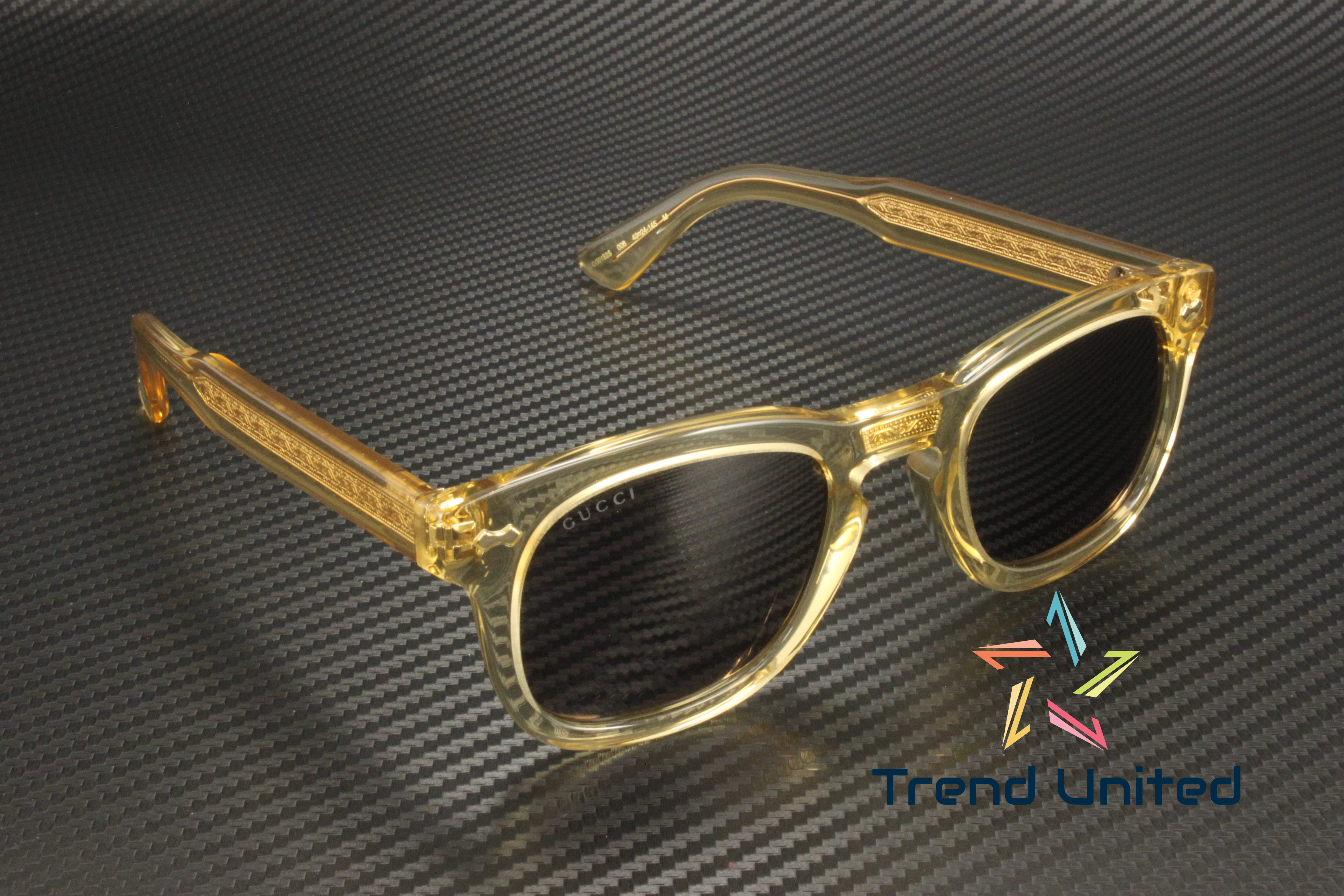 Sunglasses Gucci GG 0182 S- 006 Brown / Grey - Walmart.com