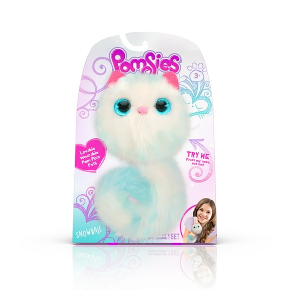 Pomsies Pet Snowball- Plush Interactive Toy
