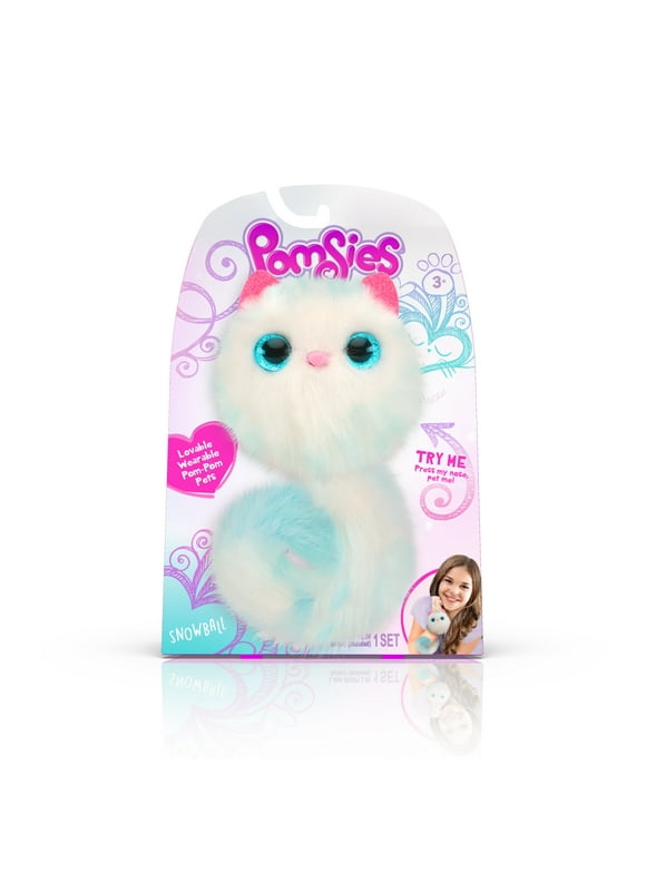 Pomsies Pet Snowball- Plush Interactive Toy