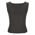 thumbnail image 5 of yillto Womens Tank Top Scoop Neck Sleeveless Shirt for Women Workout Gym Basic Stretchy Tight Tee, 5 of 7