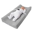 thumbnail image 1 of Cambiador para bebé pañales (colchón + forro impermeable + funda lavable) Babies and Kiddies Gris Oscuro, 1 of 2