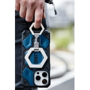 UAG Magnetic Phone Ring Stand Compatible with MagSafe Magnet, Removable Metal Finger Ring Grip & 360 Rotation Adjustable Kickstand for iPhone 17/16/15, Galaxy S26/S25/S24, Black/Black