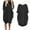 1# Black amazon online, variant on Dyegold Shirt Dresses For Women Plus Size Long Sleeve Round Neck Solid Color Tshirt Dress With Pocket Casual Loose Long Tops