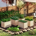 thumbnail image 4 of Costway 1 PCS Elevated Planter Box with Open-Ended Base for Deep-Rooted Vegetable, 4 of 10
