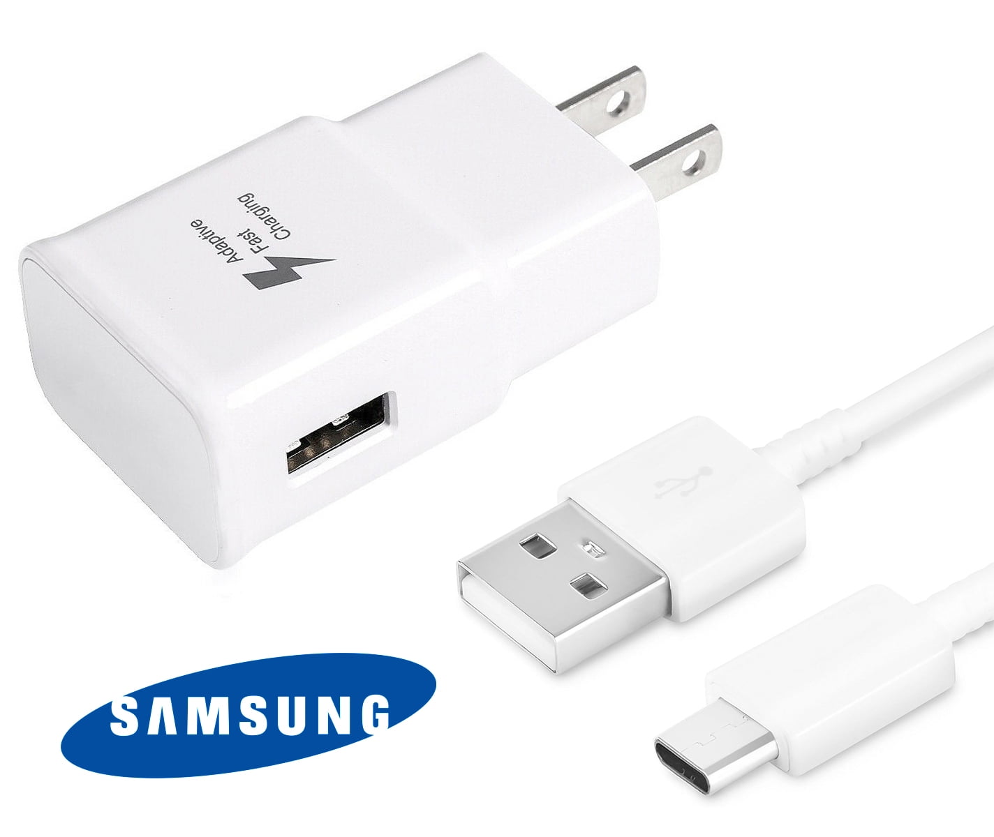Original OEM Samsung Adaptive Fast Charging Wall Charger Adapter EP ...