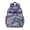 Colorful Vibrant Indian Tribal Paisley Design, variant on Tennis School Backpack Adjustable Padded Straps Chest Strap Water-Resistant Bookbag For Elementary Students
