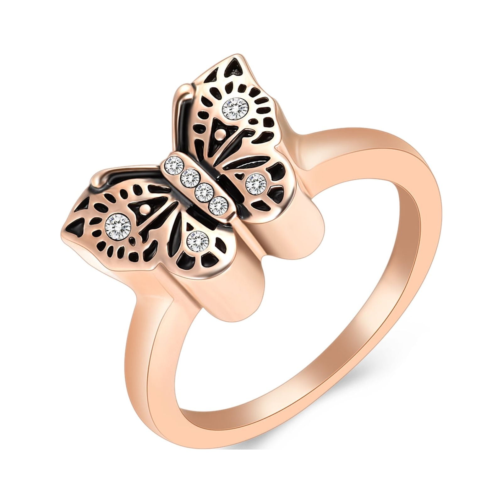 Butterfly Ring Cremation Jewelry for Ashes Keepsake Jewelry Urns Ring Memorial Jewelry Finger Ring