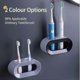 thumbnail image 2 of Double Electric Toothbrush H Set Of 2 -mounted Drainable Electric Toothbrush H Electric Toothbrush Stora -mounted Electric Toot, 2 of 5