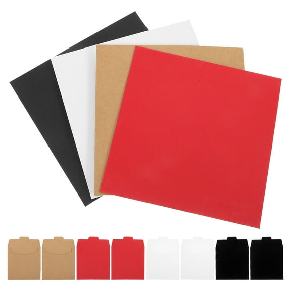 NICEXMAS 20Pack Paper CD Sleeve for Media Storage