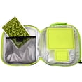 thumbnail image 6 of Bentology Insulated Lunch Box w Snack Pocket & Water Bottle Holder-Girls or Kids School Lunchbox Tote Keeps Food Hotter or Colder Longer - Blue/Green, 6 of 6
