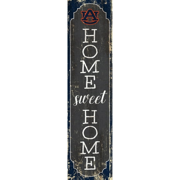 Auburn Tigers 24" Home Sweet Home Leaner Sign