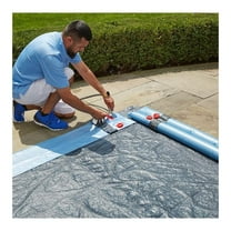 Grade Water Tubes/Bags for In-Ground Pools | Up to 24-Ga. Super-Duty UV-Protected Vinyl Material (10' Heavy Duty 20-Ga. Double Chamber - 6 Pack, Blue)