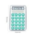thumbnail image 2 of Nilvkv Cute Transparent Calculator 8 Digit Standard Function Desktop Calculator Portable for Office Schoo1, Back-to-Schoo1 Supplies, 2 of 6