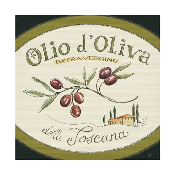 Trademark Fine Art 'Tuscan Flavor VI' Canvas Art by Daphne Brissonnet