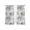 Brown, variant on Spring Floral Sheer Curtains 96 Inch Length 2 Panels Set Window Treatments, Retro Country Flowers Leaves Botanical Gray Rod Pocket Semi Curtains for Living Room/Bedroom/Kitchen Décor, 104"W x 96"L