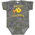 thumbnail image 3 of Inktastic Auntie's Little Guppy Cute Yellow Fish Boys or Girls Baby Bodysuit, 3 of 5