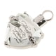 thumbnail image 1 of 1 colgante mini de cristal en forma de corazón para hombre y mujer, fabricado en acero inoxidable. Type4, 1 of 9