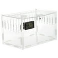 thumbnail image 1 of Minkissy Transparent Spider Terrarium Acrylic For Feeding Reptiles 1Pcs, 1 of 5