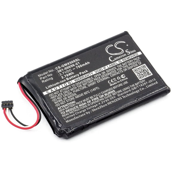 Replacement Battery for Garmin 361-00056-21,3.7V/750mAh
