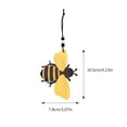 thumbnail image 3 of Mikilon Bee's Day Hanging Wooden Sign Bee Festival Welcome Listing Bee For Door Home, 3 of 3