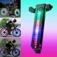 thumbnail image 5 of Lumières DEL 3D pour Rayons de Bicyclette Lumière Colorée pour Roue de Bicyclette 32 Motifs 16 Paires DEL, 5 of 5