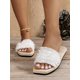 thumbnail image 4 of New Arrival Women's Flat Beach Flip Flops, Peep Toe, Fringe Tassel, Easy Slip-on, For Outdoor Wear, 4 of 4