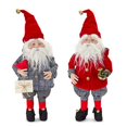 thumbnail image 2 of Melrose International 80245DS 25.5 in. Résine & Polyester Santa Elf&44; Rouge & Gris - Lot de 2, 2 of 2