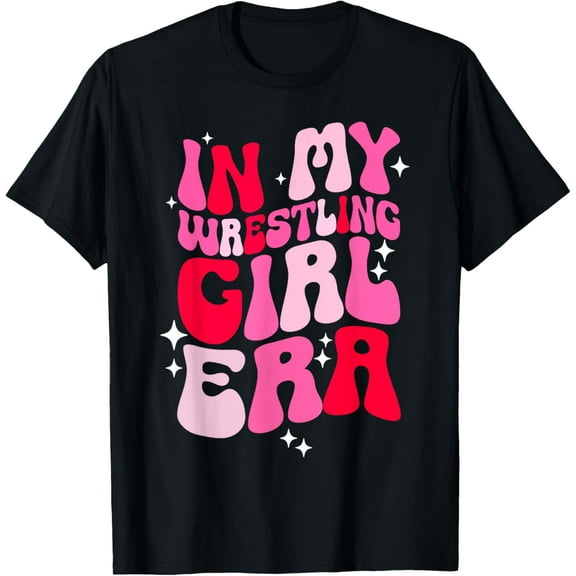 In My Wrestling Girl Era Wrestler Wrestle Groovy Women T-Shirt