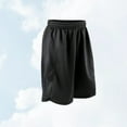 thumbnail image 4 of KAKOWELY Pantalones cortos deportivos profesionales para hombre, de secado rápido, transpirables, para correr, fitness y ejercicio, color negro (talla XXL), 4 of 4