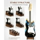 thumbnail image 4 of Soporte de guitarra STRICH de madera con 4 soportes para 4 guitarras eléctricas/bajos, 4 of 9