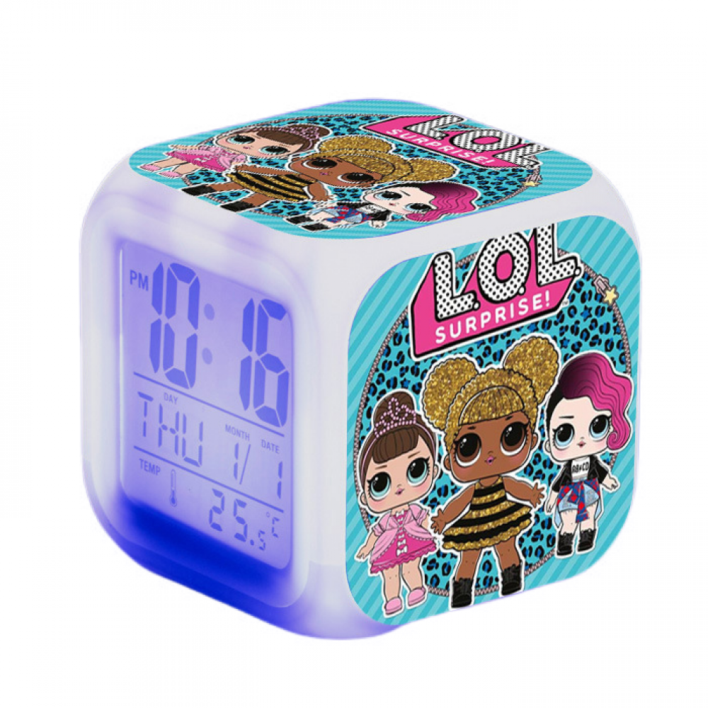 JUSTUP Digital Alarm Clock for Bedroom, LED Digital Bedroom Alarm Clock