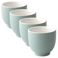 thumbnail image 2 of FORLIFE Q Tea Cup Finition Satinée (Ensemble de 4) 7 oz./207ml., Minty Aqua, 2 of 4