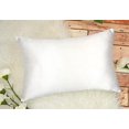 thumbnail image 2 of Aiking Home 12x18 Inches Faux Silk Rectangular Throw Pillow Cover, Zipper Closure, White (Set of 2), 2 of 4